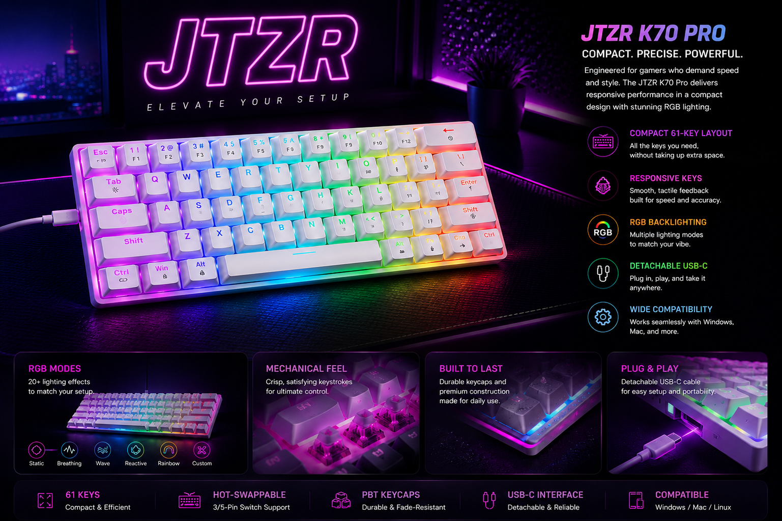 JTZR K70 Pro™