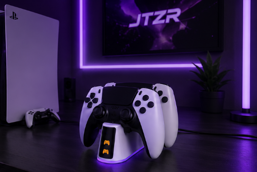 JTZR PS5 Dual Controller Charging Dock