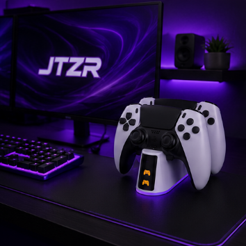 JTZR PS5 Dual Controller Charging Dock